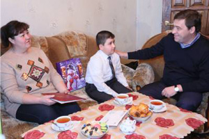 Владимир Путин подарил школьнику из Ревды компьютер