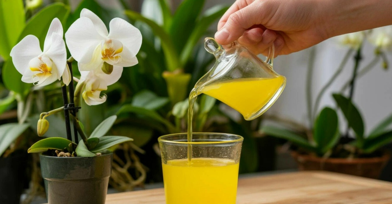 2 ложки в воду — и орхидея оживает на глазах: стреляет пышными бутонами и днем, и ночью — копеечный, но рабочий метод