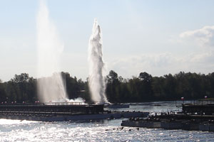 Военные железнодорожники ЦВО на учении навели 80-метровый мост в Свердловской области