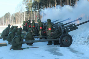 В День защитника Отечества артиллеристы ЦВО произведут праздничные салюты в Екатеринбурге, Самаре и Новосибирске